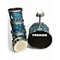 Used Premier 5 Piece Royale APK Granite Blue Drum Kit