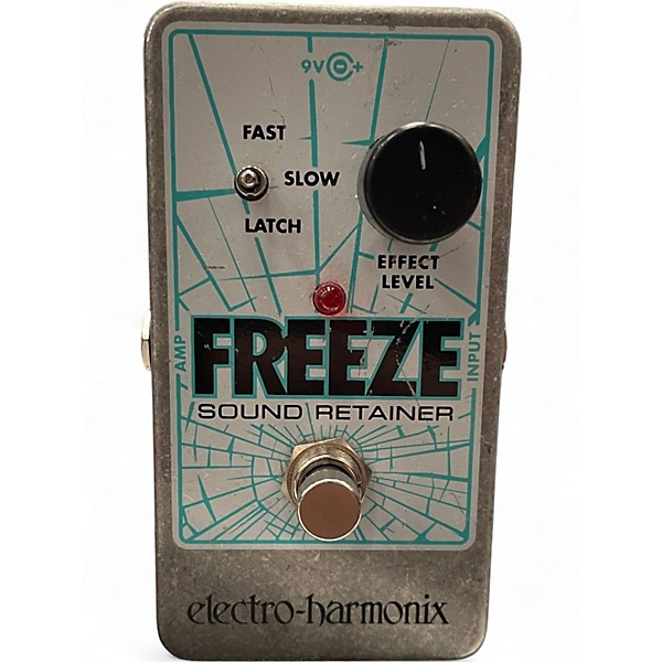 Used Electro-Harmonix Freeze Sound Retainer Compression Effect Pedal