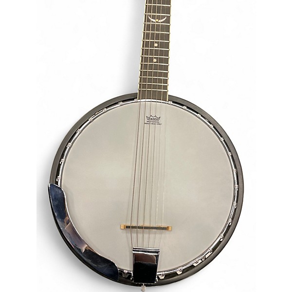 Used Dean Backwoods 6 Natural Banjo