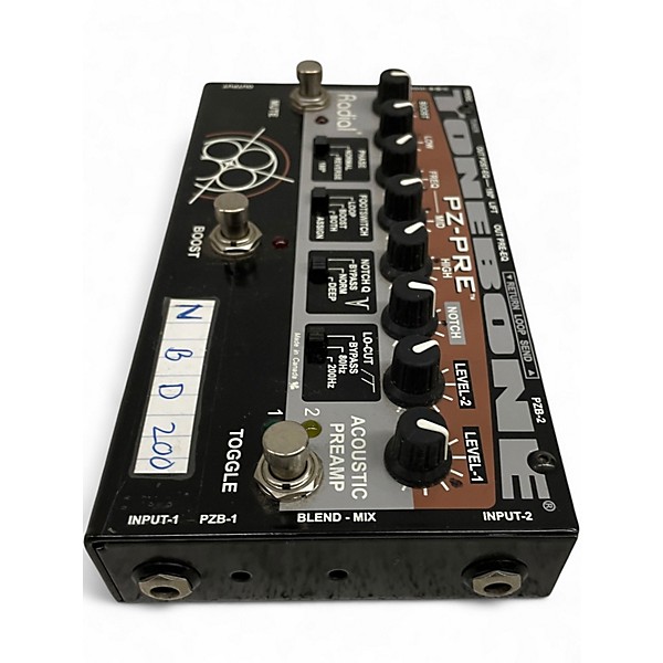 Used Radial Engineering TONEBONE PZ-PRE Guitar Preamp