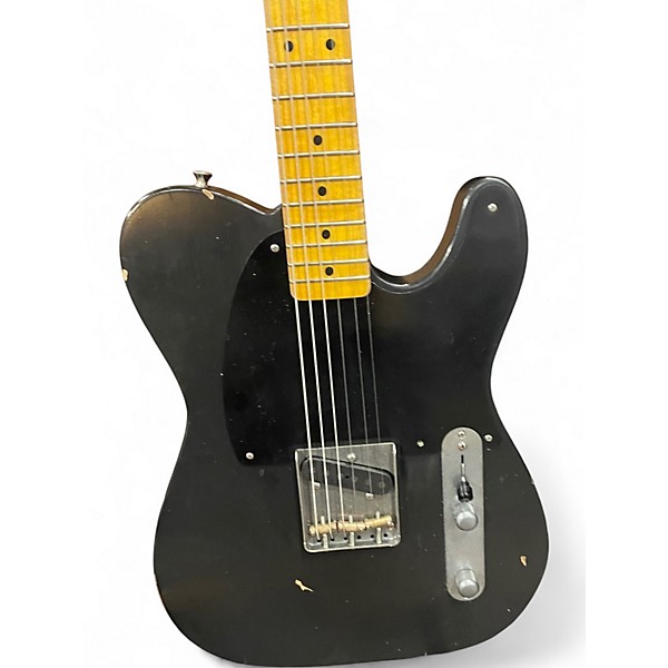 Used Nash Guitars E 52 Black Solid Body Electric Guitar