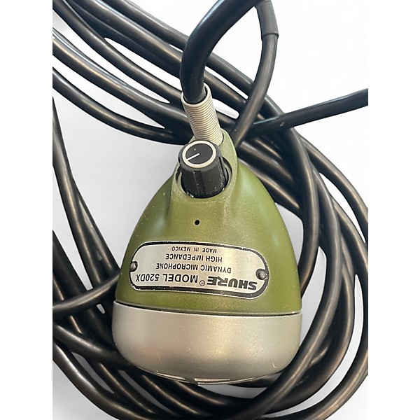 【美品】SHURE MODEL 520DX Green Bullet マイク 520DX - Microphone for Harmonica - Shure USA