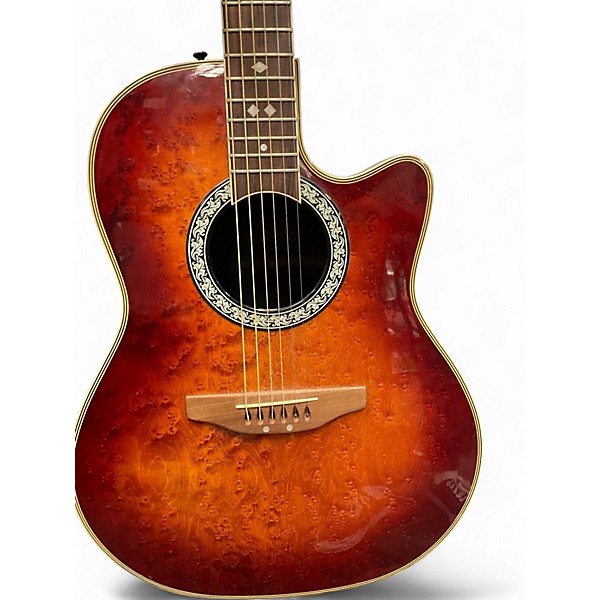 Used Ovation CC148 CELEBRITY SUNBURST Acoustic Electric Guitar