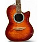 Used Ovation CC148 CELEBRITY SUNBURST Acoustic Electric Guitar