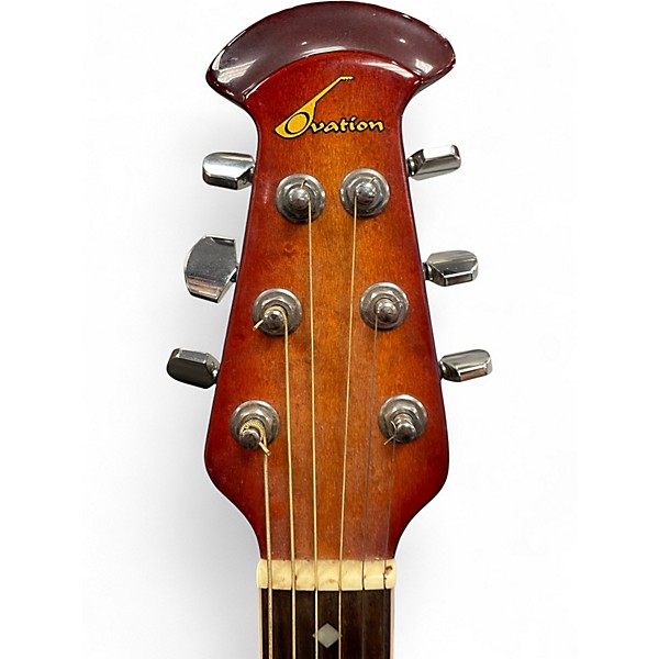 Used Ovation CC148 CELEBRITY SUNBURST Acoustic Electric Guitar