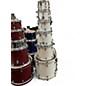 Used PDP by DW 7 Piece Concept Series WHITE PEARLESCENT Drum Kit thumbnail