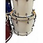 Used PDP by DW 7 Piece Concept Series WHITE PEARLESCENT Drum Kit