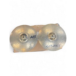 Used SABIAN 14in AAX THIN HATS PAIR Cymbal
