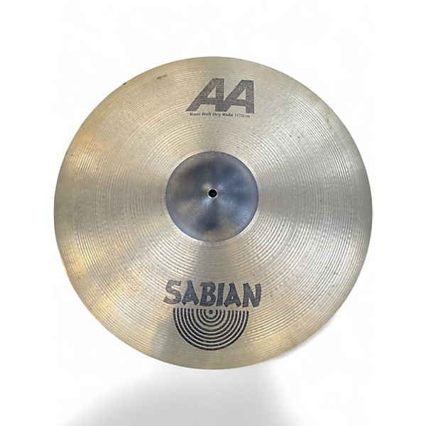 Used SABIAN 21in AA RAW BELL DRY RIDE Cymbal