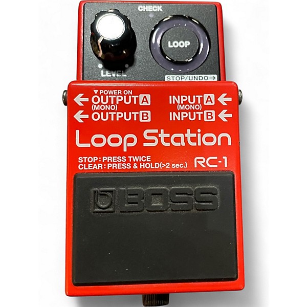 Used BOSS RC1 Loop Station Pedal