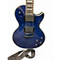 Used Epiphone Prophecy Les Paul Custom Plus Blue Solid Body Electric Guitar