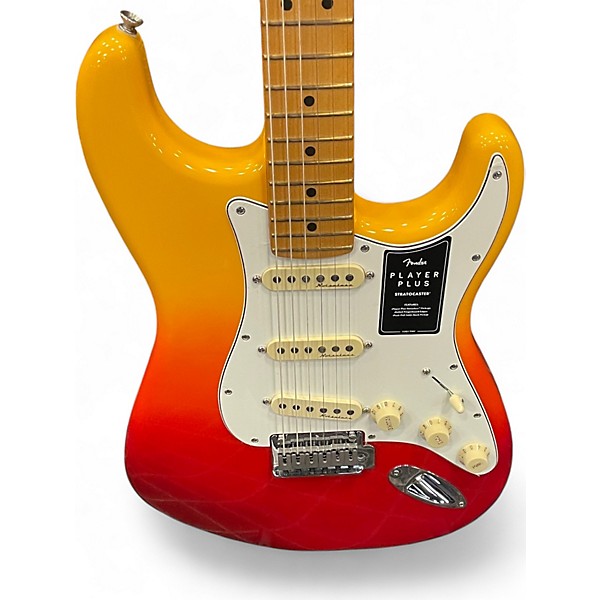 Used Fender Player Plus Stratocaster TEQUILA SUNRISE Solid Body Electric Guitar