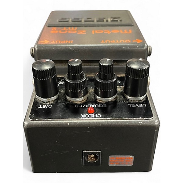 Used BOSS MT2 Metal Zone Distortion Effect Pedal