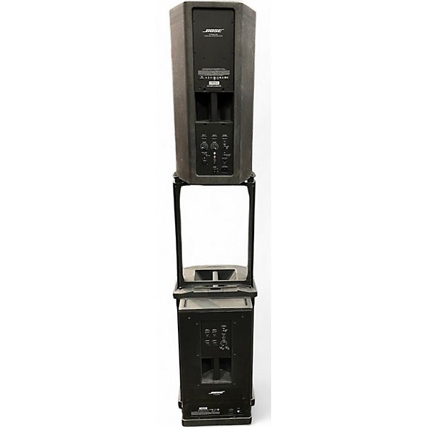 Used Bose F1 Model 812 Flexible Array Loudspeaker and Subwoofer Combo Sound Package