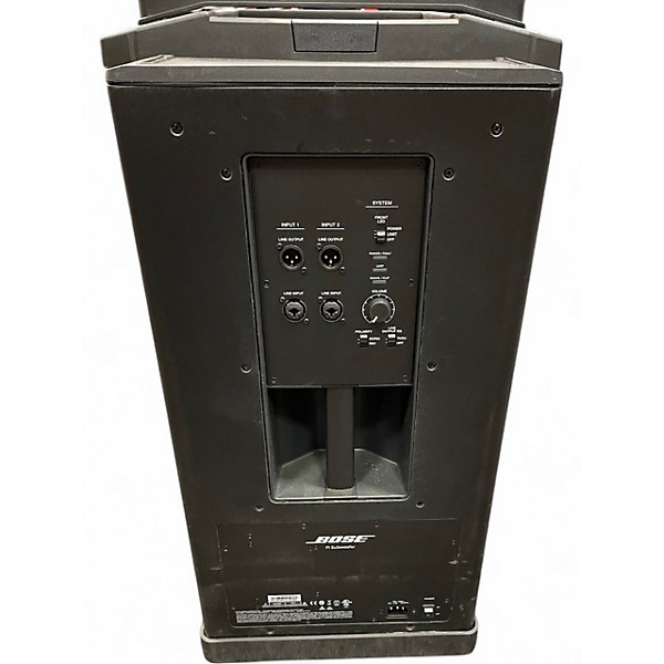 Used Bose F1 Model 812 Flexible Array Loudspeaker and Subwoofer Combo Sound Package
