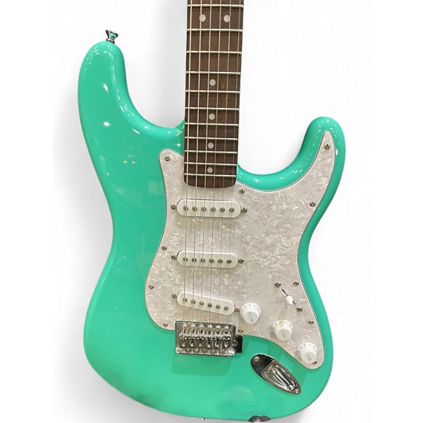 Used Squier Bullet Stratocaster Blue Solid Body Electric Guitar