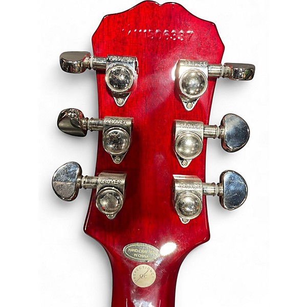 Used Epiphone Les Paul Standard Pro RED BURST Solid Body Electric Guitar