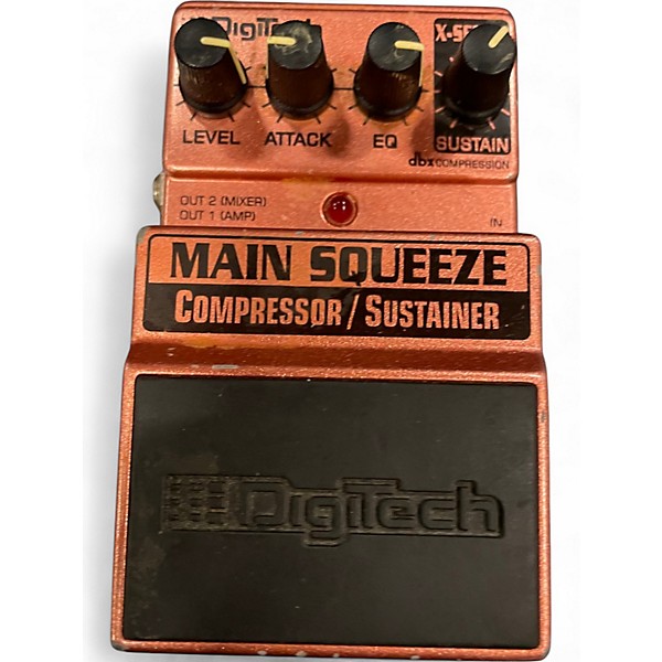 Used DigiTech XMS Main Squeeze Compressor/Sustainer Effect Pedal