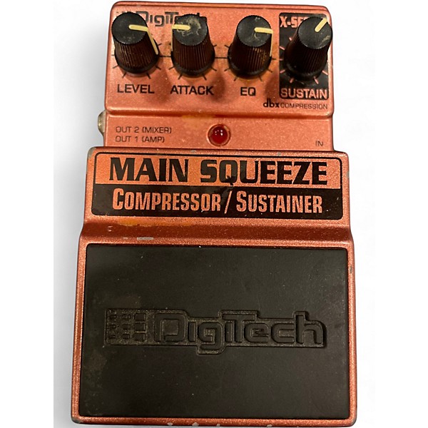 Used DigiTech XMS Main Squeeze Compressor/Sustainer Effect Pedal