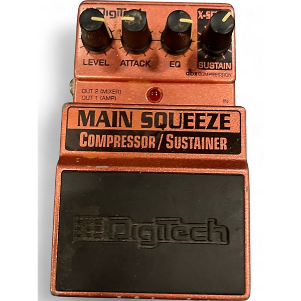 Used DigiTech XMS Main Squeeze Compressor/Sustainer Effect Pedal