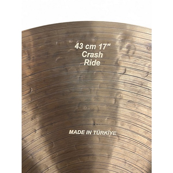 Used Bosphorus Cymbals 17in 1600 Era Crash Ride Cymbal