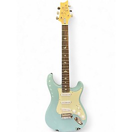 Used PRS SE Silver Sky Stone Blue Solid Body Electric Guitar