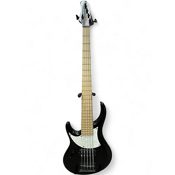 Used MTD KINGSTON ARTIST LH Black Electric Bass Guitar