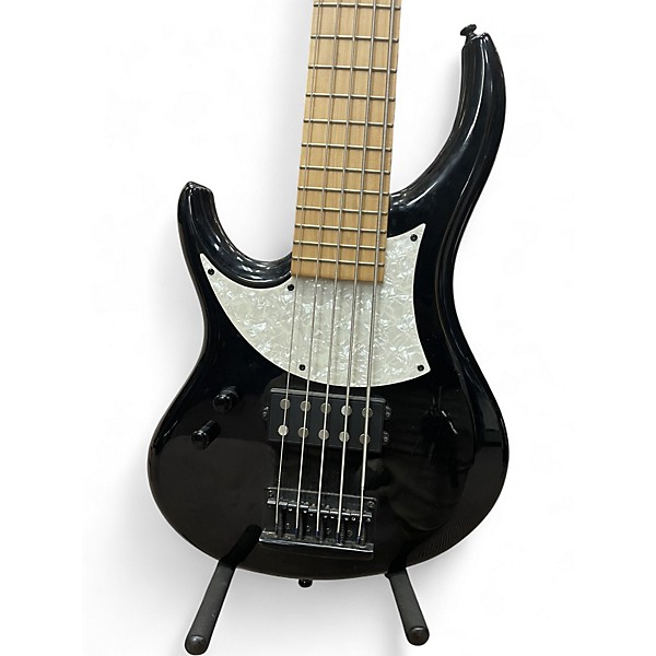 Used MTD KINGSTON ARTIST LH Black Electric Bass Guitar