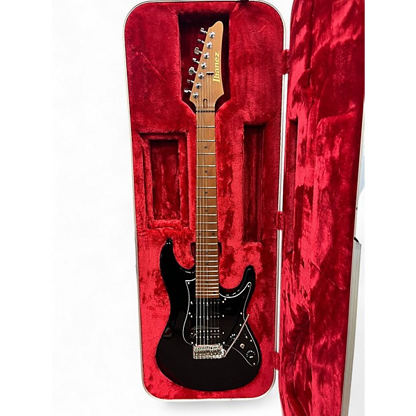 Used Ibanez AZ24047-BK Prestige Black Solid Body Electric Guitar