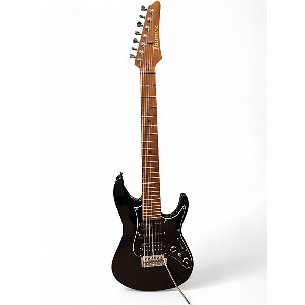 Used Ibanez AZ24047-BK Prestige Black Solid Body Electric Guitar
