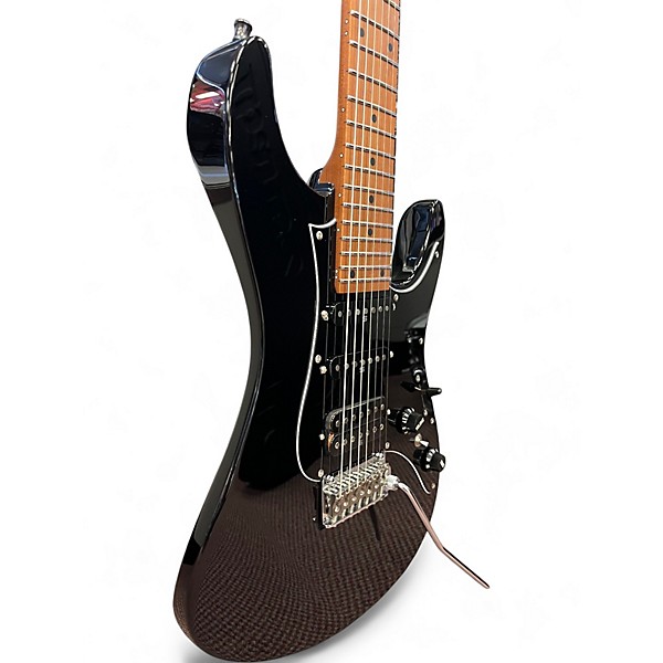 Used Ibanez AZ24047-BK Prestige Black Solid Body Electric Guitar