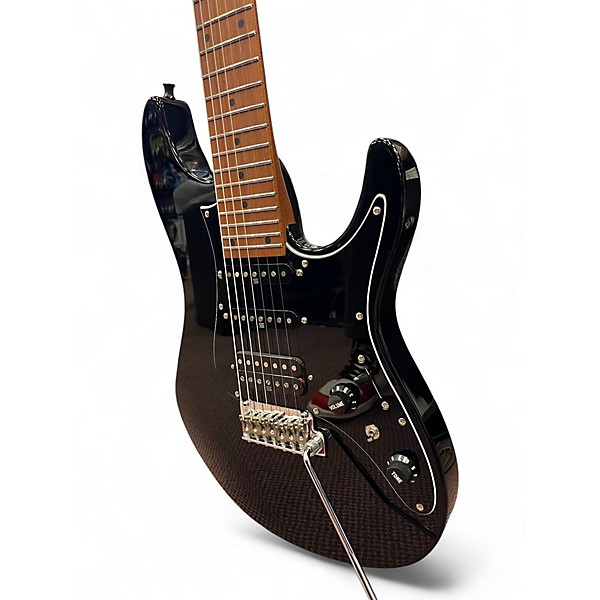 Used Ibanez AZ24047-BK Prestige Black Solid Body Electric Guitar