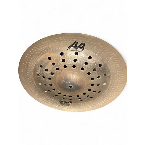 Used SABIAN 17in AA Holy China Brilliant Cymbal