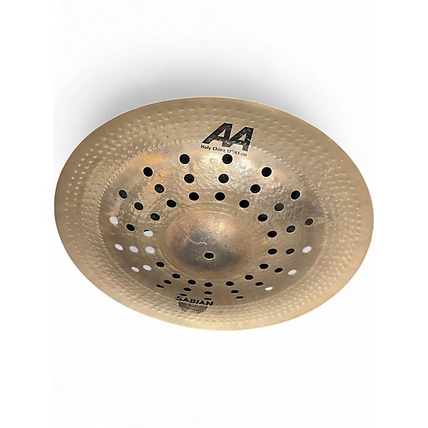 Used SABIAN 17in AA Holy China Brilliant Cymbal