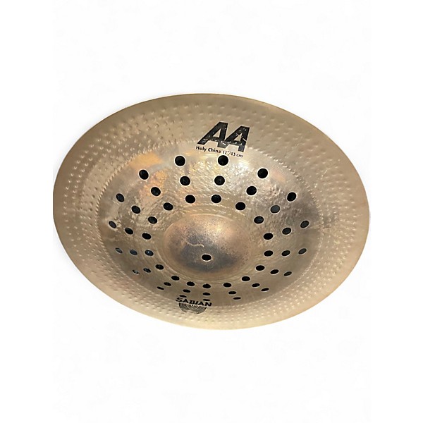 Used SABIAN 17in AA Holy China Brilliant Cymbal