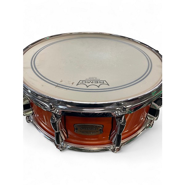 Used Yamaha 14X5 Stage Custom Snare Orange Drum