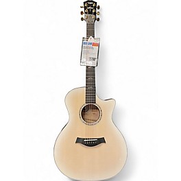 Used Taylor 614CE 50TH ANNIVERSARY Trans White Acoustic Electric Guitar