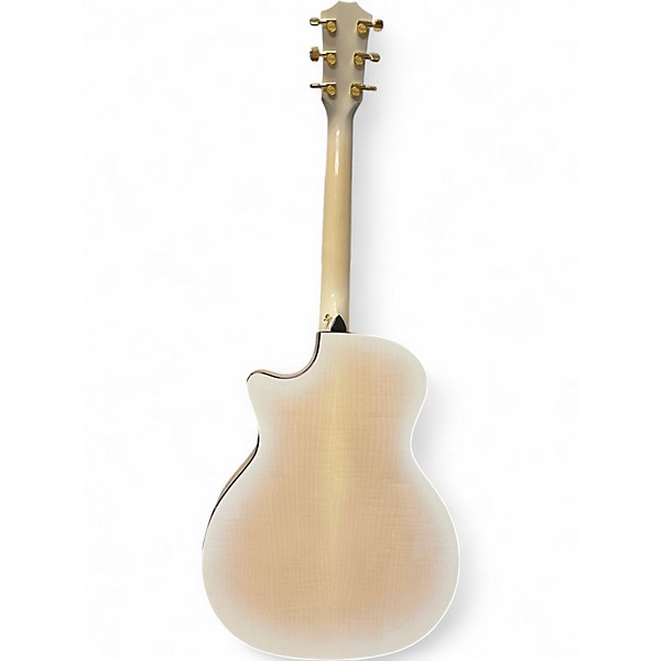 Used Taylor 614CE 50TH ANNIVERSARY Trans White Acoustic Electric Guitar