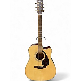 Used Yamaha FX335C Natural Acoustic Electric Guitar