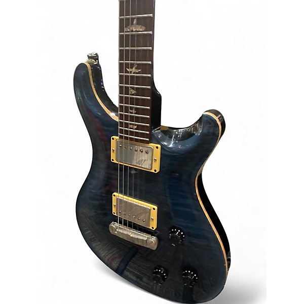 Used PRS Custom 22 10 Top Whale Blue Solid Body Electric