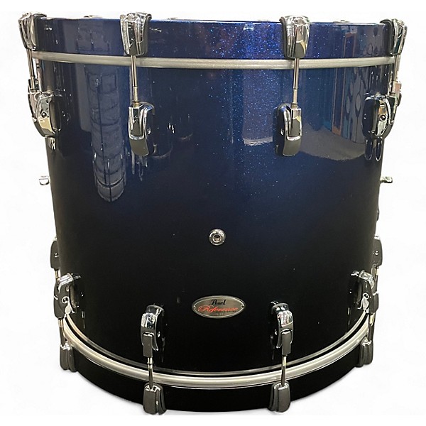 Used 2013 Pearl 5 Piece Reference Series Ultra Blue Fade Drum Kit