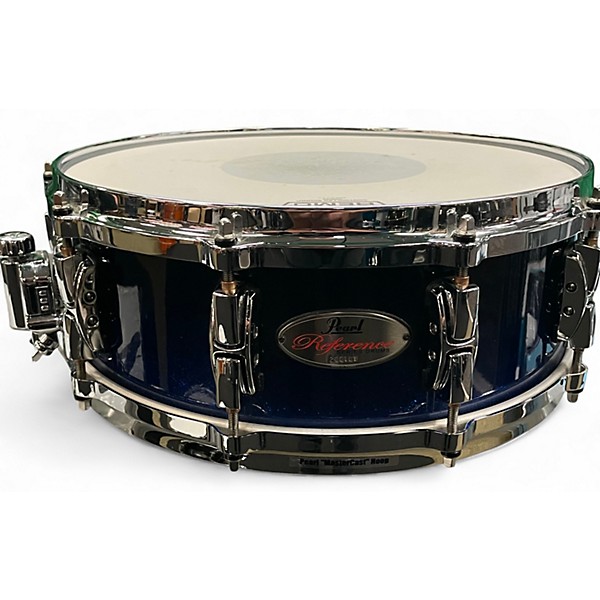 Used 2013 Pearl 5 Piece Reference Series Ultra Blue Fade Drum Kit