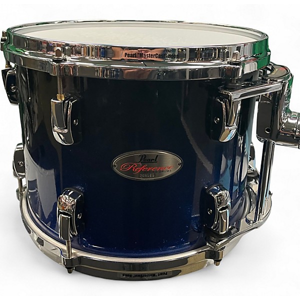 Used 2013 Pearl 5 Piece Reference Series Ultra Blue Fade Drum Kit