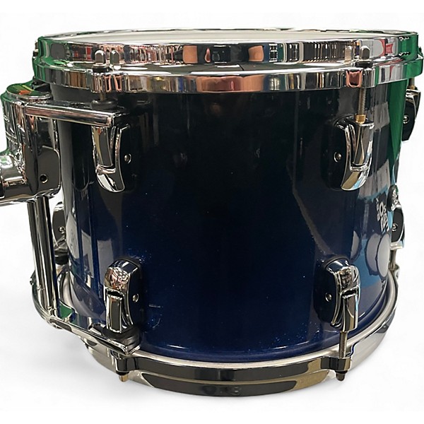 Used 2013 Pearl 5 Piece Reference Series Ultra Blue Fade Drum Kit