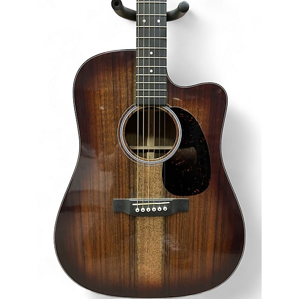 Used Martin Special DC14F Ovangkol Sunburst Acoustic Electric Guitar