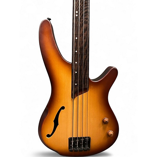 Used Ibanez SRH500F Natural Electric Bass Guitar