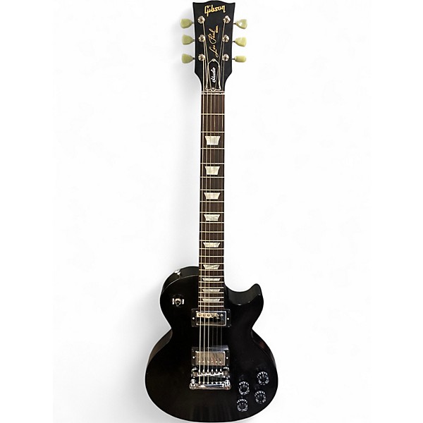 Used Gibson Les Paul Studio Black Solid Body Electric Guitar
