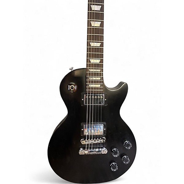Used Gibson Les Paul Studio Black Solid Body Electric Guitar