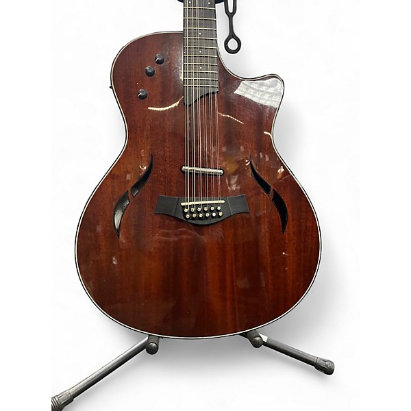 Used Taylor Custom T5-12 Natural Acoustic Electric Guitar