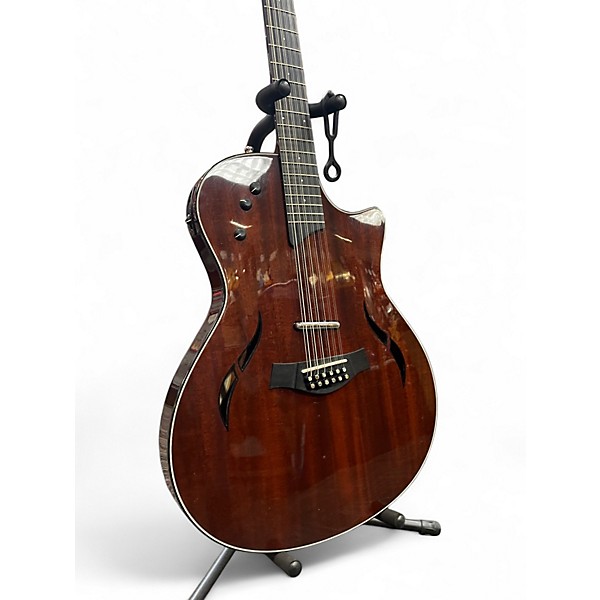 Used Taylor Custom T5-12 Natural Acoustic Electric Guitar